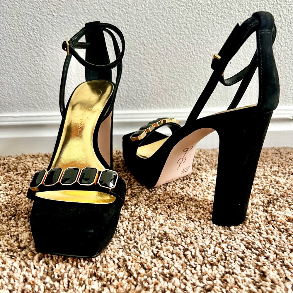 Jessica Simpson Callirah Platform in Black